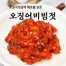 속초젓갈 동해랑 오징어비빔젓 250g~800g 반찬 풍미식품, 400g, 1개, 250g