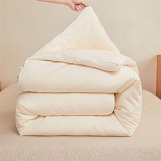 두꺼운 겨울 이불솜 더블 분리지퍼형 사계절 이불, 200-230cm 겨울 이불
