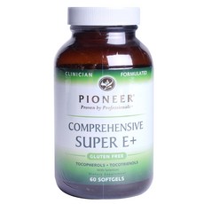 PIONEER 維他命E+軟膠囊, 60顆, 1罐