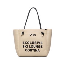 V°73 코르티나 매듭 디테일 토트 백