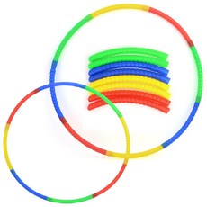 젠트상사 다이어트 훌라후프 꽈배기 지압 뱃살 운동, 사이즈, 소, 1개