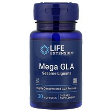 라이프익스텐션 메가 GLA 세서미 리그난 소프트젤, 30정, 1개
