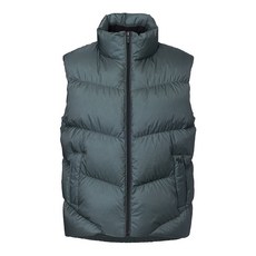 힐크릭 H542 여성 언발란스 다운베스트_GR