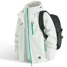 機能衝鋒外套情侶款 防風防水薄款立領外套 戶外登山滑雪服