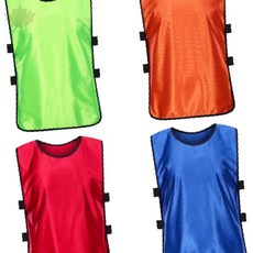 밴딩 팀 조끼 스포츠 축구 운동회 체육대회 단체 유니폼 4색 훈련복