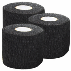 無乳膠保齡球運動防護肌貼, 黑色x3