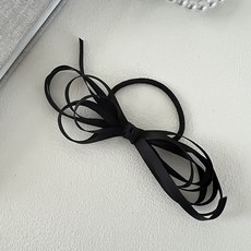 絲帶蝴蝶結髮圈 韓系簡約髮飾