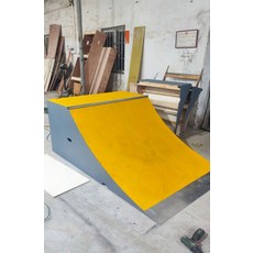 스케이트보드 점프대 박스 공원 벤치 레일 묘기 트랙, 1개, 200x폭 122x높이 80cm 방수
