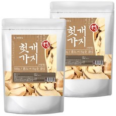 건강중심 국산 헛개나무 가지 500g 지구목, 2개