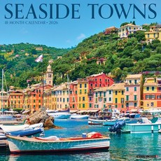 (영문도서)Seaside Towns 12 X 12 Wall Calendar Spiral, Willow Creek Press Calendars, English, 9781549256127