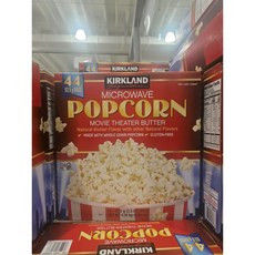 커클랜드 시그니춰 전자레인지 팝콘, 93g, 10개