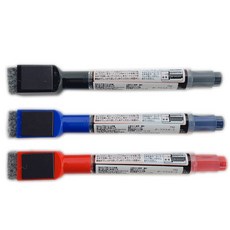 PILOT 百樂 可換卡水白板筆 細字 P-WMBSE-15F 附板擦磁鐵, 黑色 P-WMBSE-15EF極細字, 1個裝