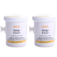지지 스트립 프리 마이크로웨이브 헤어 리무버 왁스, 2개, 226g