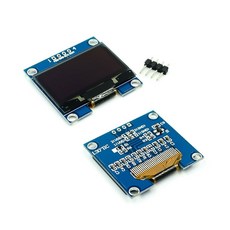 96 화이트 LCD 컬러 디스플레이 모듈 IIC I2C 128X64OLED 블루 ARDUINO 인치 LED 54 42 91 케이스, 1개
