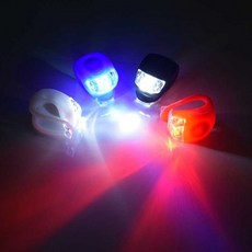 LED 실리콘 자전거 전조등 후미등 라이트 DD-10298, LED 라이트, 1개