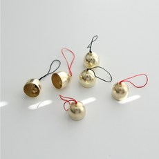 도어벨 미니종 현관종 마크라메 종 문종 풍경, 레드