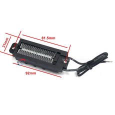 UCI電子 PTC電加熱器 12V 70W 110V 400W 風扇恒溫陶瓷發熱片, 長形12V100W 92*3125MM