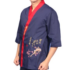 웰컴가운 일식복 일식가운 복어 횟집 스시 남녀공용 EJ16