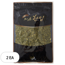 미소한입 호박씨, 1kg, 2개