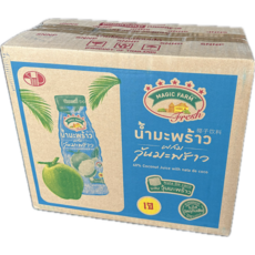 매직팜 코코넛 쥬스 Magic Fram coconut juice (1box 36ea) WORLDFOOD, 240ml, 36개