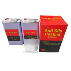 A-1防滑塗料組 可用於木材防滑、金屬防滑、塑膠止滑、油漆止滑、木材止滑 《止滑大師PAST》, 1個, 防滑塗料組, 透明無色