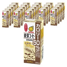 marusan 丸三 熱量減50%麥芽咖啡風味豆乳飲料, 24入, 200ml