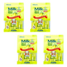 밀크 클래식 쌀과자 머스크 메론맛, 240g, 4개