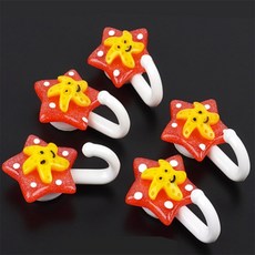 만보샵 부착식 5P 큐티 후크 조리도구걸이