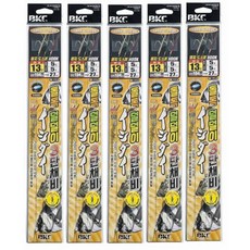 백경 돌돔 덜덜이 낚시 3단 채비 BK-117A, 5개, 1개입