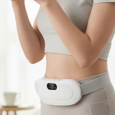 마사지기 휴대용 무선 온열 진동 LJ-Y703, 화이트, 상세페이지 참조