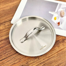 ZCBV304 스텐 냄비 뚜껑 16/18/20/24/28cm 원형 가정용 업소용 스테인리스 주방 손잡이 20cm 스텐 냄비... 1개, 20cm 스텐 냄비 뚜껑 * 1개