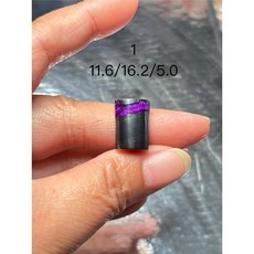 天然皇家紫舒俱徠裸石/墜子，南非老料，紫氣高昂，絲絨觸感，能量守護，獨特設計, 1個, 1號