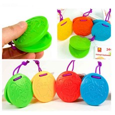 어린이집교구 리듬놀이 캐스터네츠 애니멀 어린이악기, 본상품