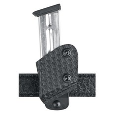 Safariland 773 Competition 오픈 탑 매거진 파우치 STI 2011 12.7cm(5인치) 풀 더스트 커버 플레인 레드 왼손 5.1cm(2인치) 벨트