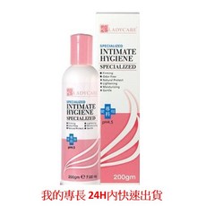 惜緣 杏輝 ladycare 蕾蒂凱薾 妹力潔淨液 私密清潔液 私密沐浴乳 私密處清潔, 1個, 單瓶200