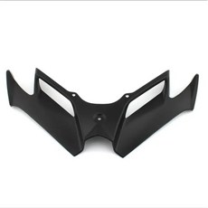 페어링 모토 공기역학적 미러용 윙렛 오토바이 450 SR 450SR 프론트 윙 CFMOTO 액세서리, Matte Black, 1개