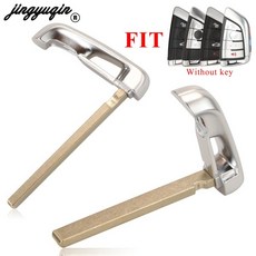 Jingyuqin BMW CAS4 1 2 7 시리즈 X1 X5 X6 스마트 원격 자동차 키 블레이드 fob 교체