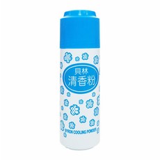 貝林爽身粉 180g (一般/涼感), 1個, [貝林] 藍色清涼, 150g