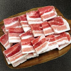 [유쾌상회] 국내산 옛날 냉동 삼겹살 1kg 냉삼 한입삼겹살 구이용, 1개