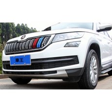 【車王汽車精品百貨】SKODA Kodiaq 加厚不銹鋼 前後下護板 前後護板 防撞擋板, 1個