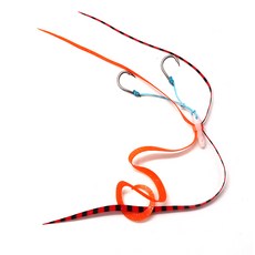 타이라바 스커트 채비 BKK 9호 훅 참돔 낚시 교체용, 1개