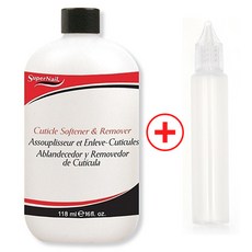 슈퍼네일 16oz 덕용 소분용기 제거케어 연화제, 1개, 슈퍼네일 큐티클 소프트너 리무버, 473ml