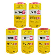 종근당 건강 락토핏 생유산균 골드5X2g 50포, 100g, 5개