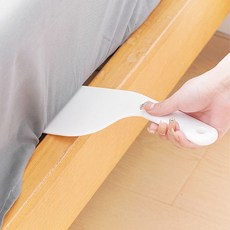 [3323]매트리스 주걱 시트 침대 침구 정리 기 대형 화이트 토퍼 메트리스 리프터 정리기 도구