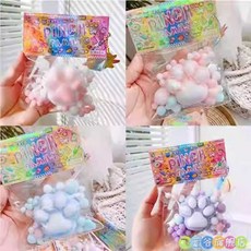 햄스터말랑이 모찌장난감 스퀴시 쫀득한 말랑이인형, 1개, 발바닥 (랜덤 1개)