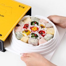 빚고을 떡케이크 2호(5-6인용) 생일선물, 1박스, 1.325kg