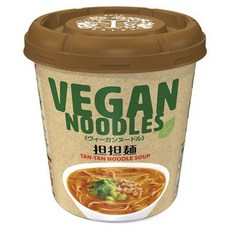 VEGAN NOODLES 素食杯麵 擔擔麵口味 72g, 12個