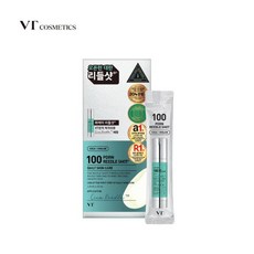 [브이티] VT PDRN 리들샷 100 스틱파우치 10매, 1개