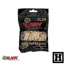 RAW 纖維濾嘴, 1個, 加長型 SL30版本
