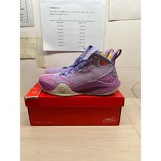 李寧 CJ1 紫色甜甜圈籃球鞋 29CM US11 全新正品，誠可議